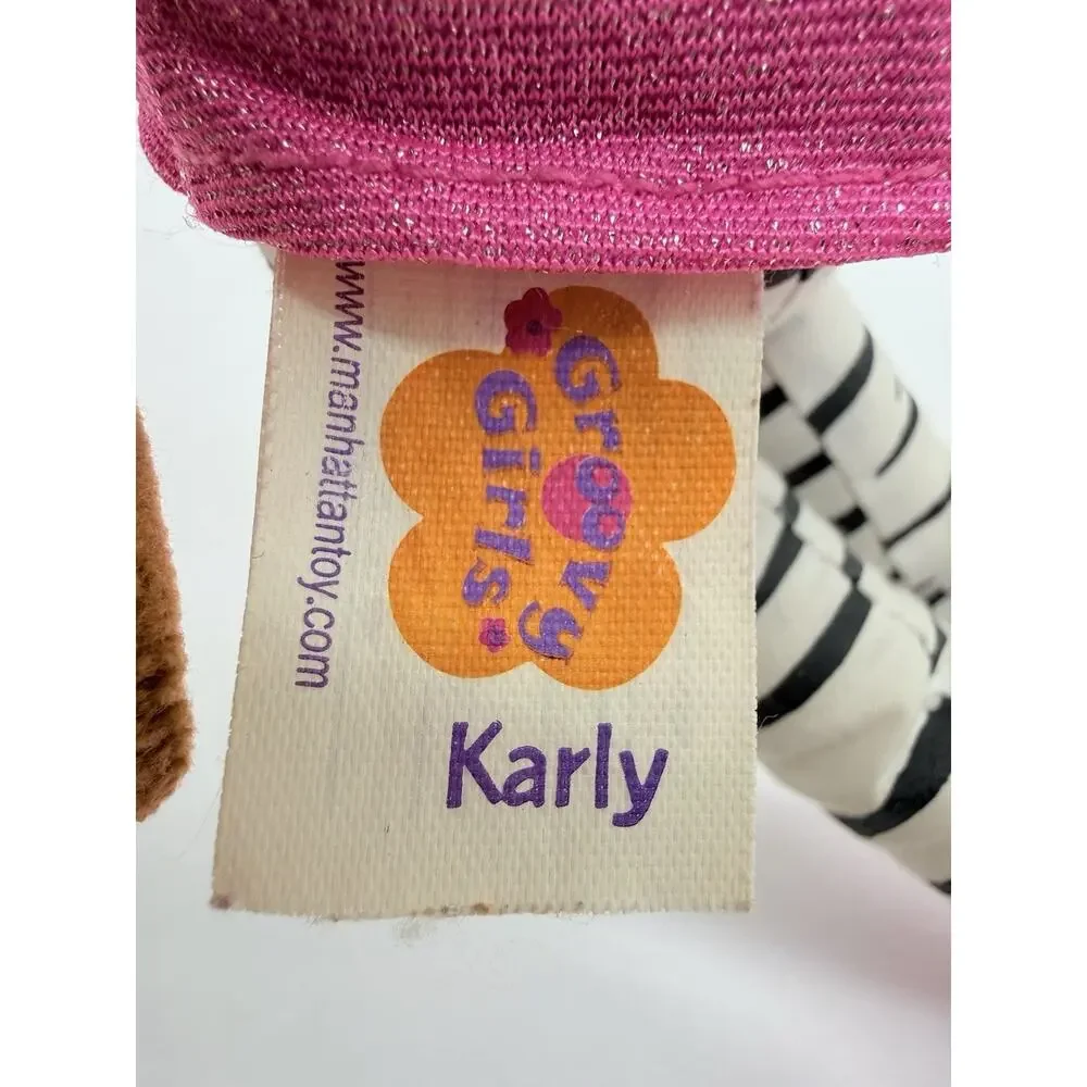 Groovy Girls Karly 2001 Multiracial Dolls Plush Toy Doll